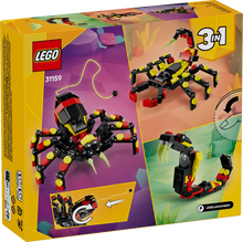 Load image into Gallery viewer, LEGO Creator 3-in-1 31159 Wild Animals: Surprising Spider - Brick Store