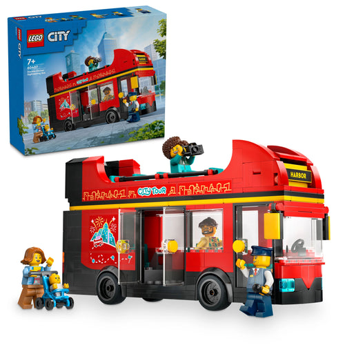 LEGO City 60407 Red Double-Decker Sightseeing Bus