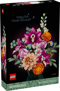 LEGO Botanicals 10342 Pretty Pink Flower Bouquet - Brick Store