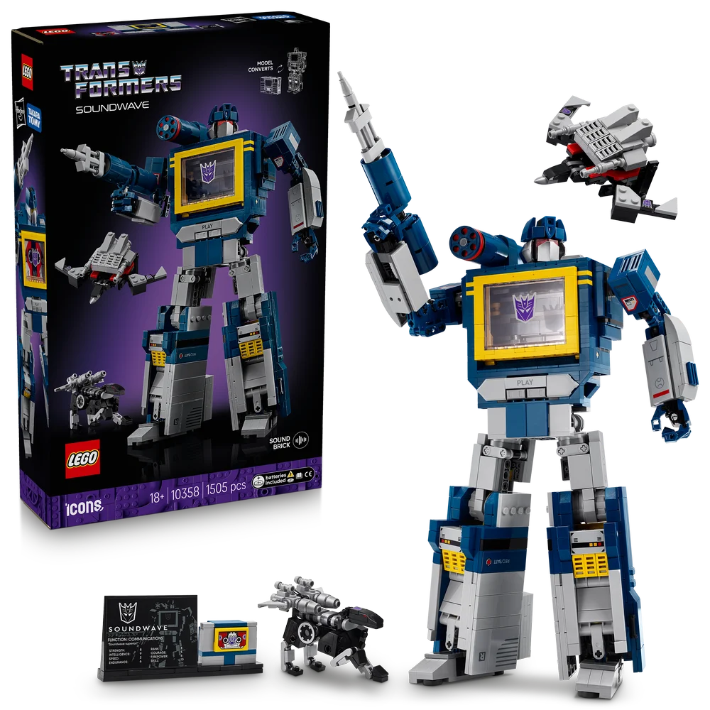 LEGO Creator Expert 10358 Transformers: Soundwave