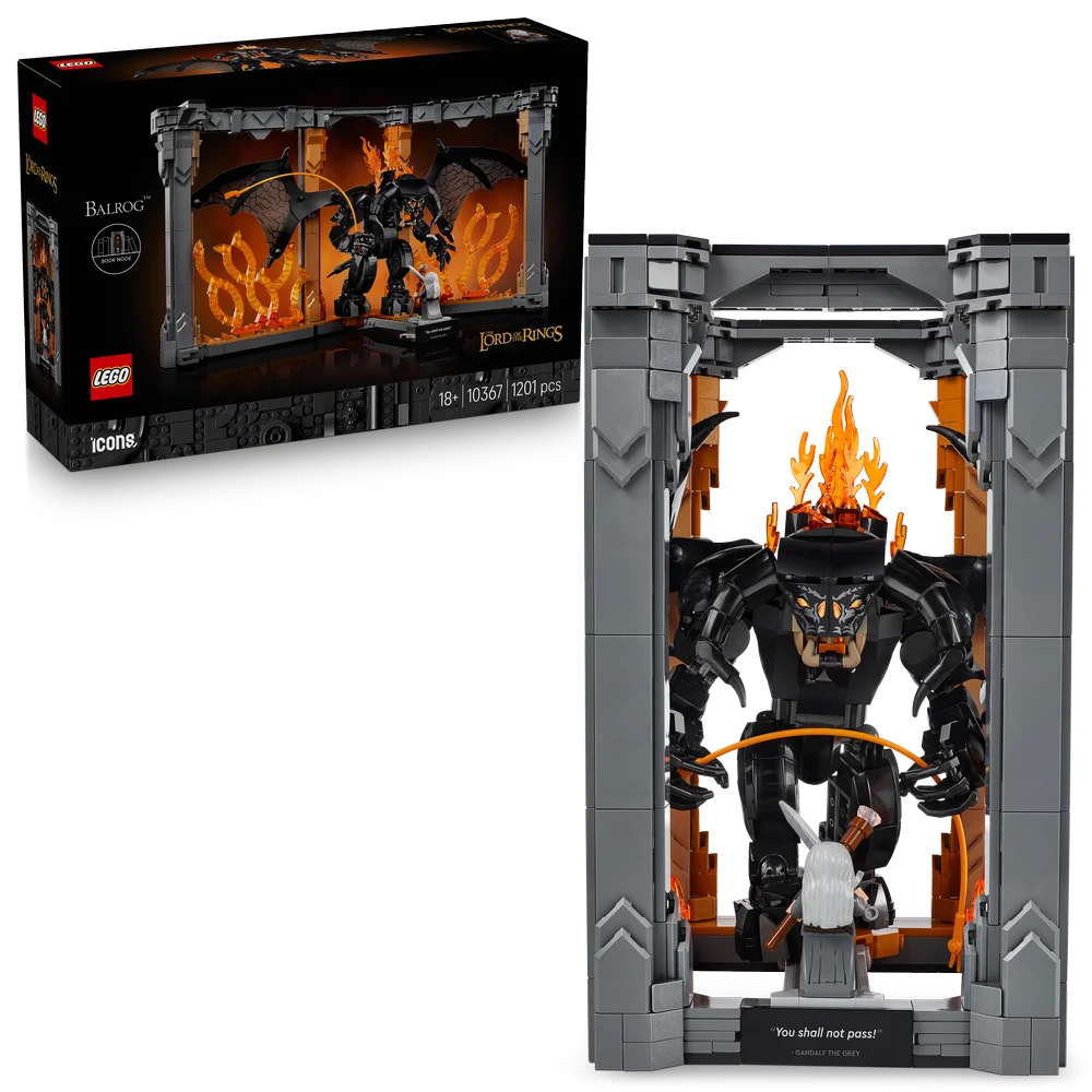 LEGO Creator Expert 10367 The Lord of the Rings: Balrog Book Nook