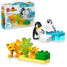 Load image into Gallery viewer, LEGO DUPLO 10442 Wild Animal Families: Penguins &amp; Lions - Brick Store