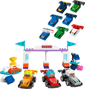 LEGO DUPLO 10445 F1 Team Race Cars & Drivers - Brick Store