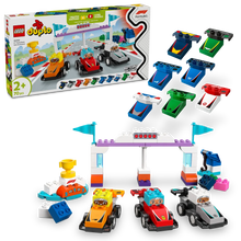 Load image into Gallery viewer, LEGO DUPLO 10445 F1 Team Race Cars &amp; Drivers - Brick Store