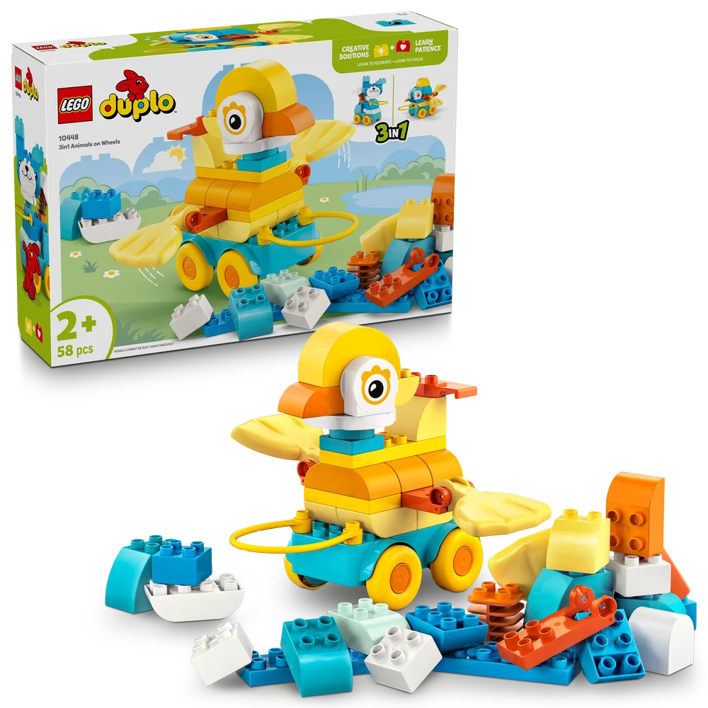 LEGO DUPLO 10448 3in1 Animals on Wheels