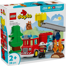 Load image into Gallery viewer, LEGO DUPLO 10473 Fire Engine with Hose and Firefighter