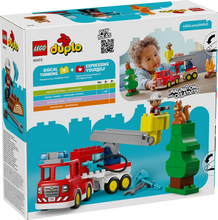Load image into Gallery viewer, LEGO DUPLO 10473 Fire Engine with Hose and Firefighter