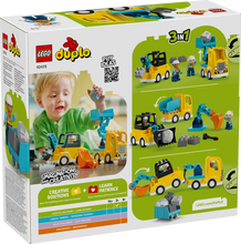 Load image into Gallery viewer, LEGO DUPLO 10475 3 in 1 Construction Vehicles