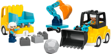 Load image into Gallery viewer, LEGO DUPLO 10475 3 in 1 Construction Vehicles