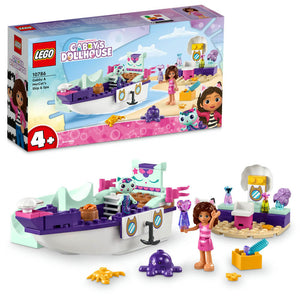 LEGO Gabby's Dollhouse 10786 Gabby & MerCat's Ship & Spa - Brick Store