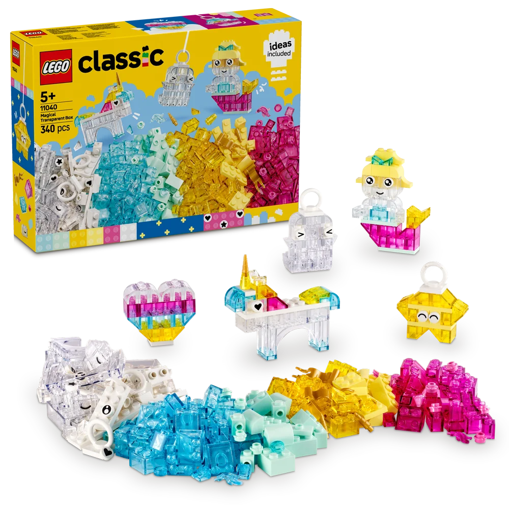 LEGO Classic 11040 Magical Transparent Box - Brick Store