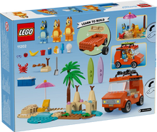 Load image into Gallery viewer, LEGO Bluey 11202 Bluey&#39;s Beach &amp; Family Car Trip