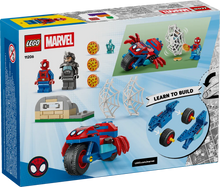 Load image into Gallery viewer, LEGO Marvel Spidey And His Amazing Friends 11206 Spidey on his Motorcycle vs. Rhino