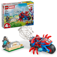 Load image into Gallery viewer, LEGO Marvel Spidey And His Amazing Friends 11206 Spidey on his Motorcycle vs. Rhino