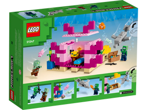 LEGO Minecraft 21247 The Axolotl House - Brick Store