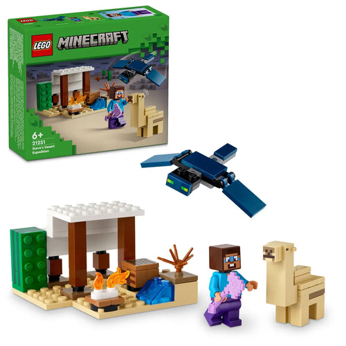 LEGO Minecraft 21251 Steve's Desert Expedition - Brick Store