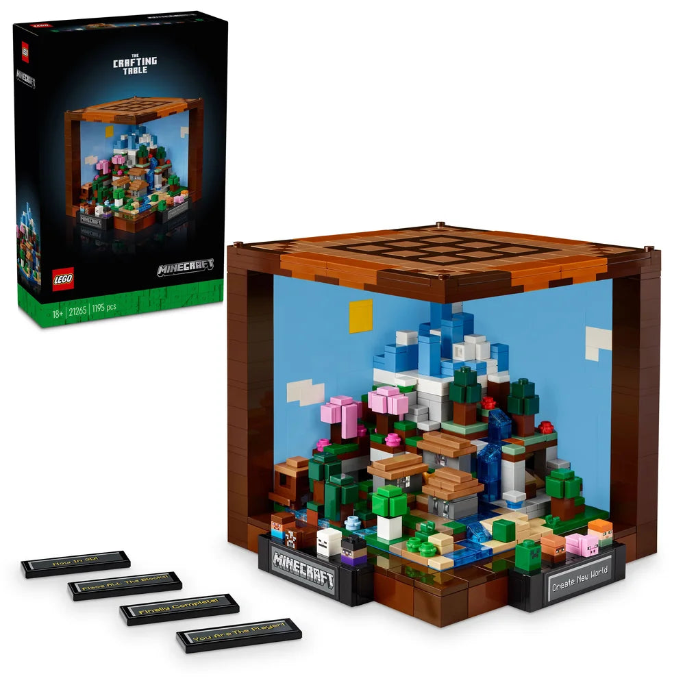 LEGO Minecraft 21265 The Crafting Table - Brick Store