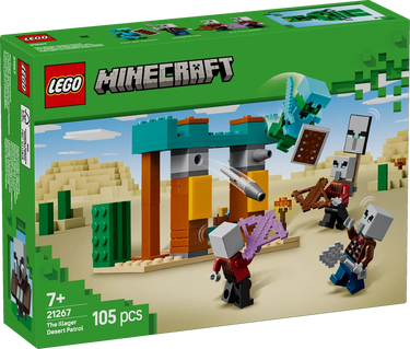 LEGO Minecraft 21267 The Illager Desert Patrol Brick Store NZ