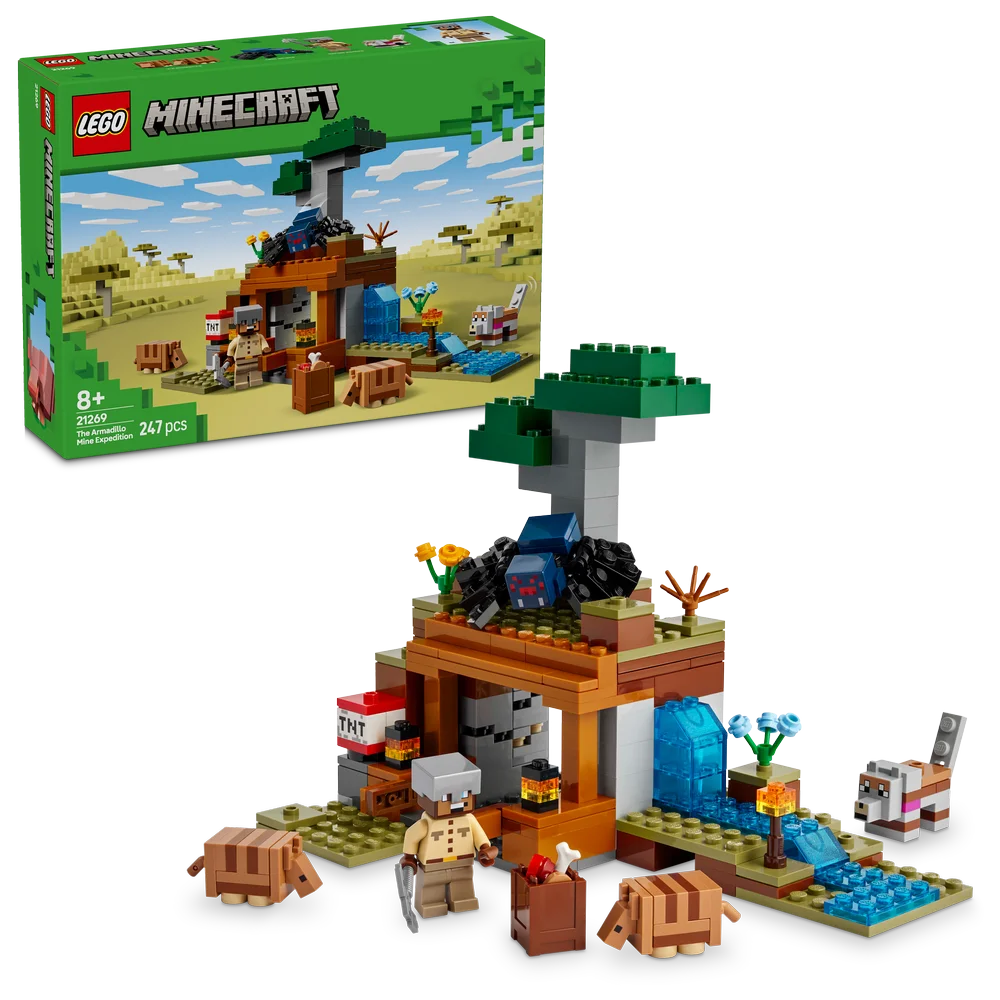 LEGO Minecraft 21269 The Armadillo Mine Expedition - Brick Store