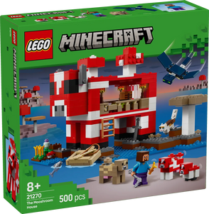 LEGO Minecraft 21270 The Mooshroom House - Brick Store