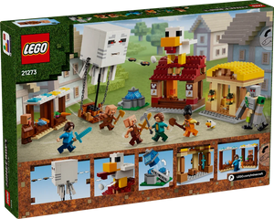 LEGO Minecraft 21273 The Ghast Balloon Village Attack - Brick Store
