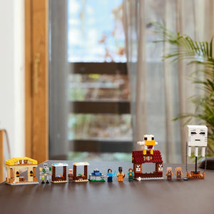 LEGO Minecraft 21273 The Ghast Balloon Village Attack - Brick Store