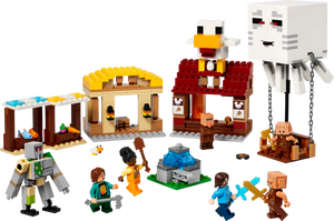 LEGO Minecraft 21273 The Ghast Balloon Village Attack - Brick Store