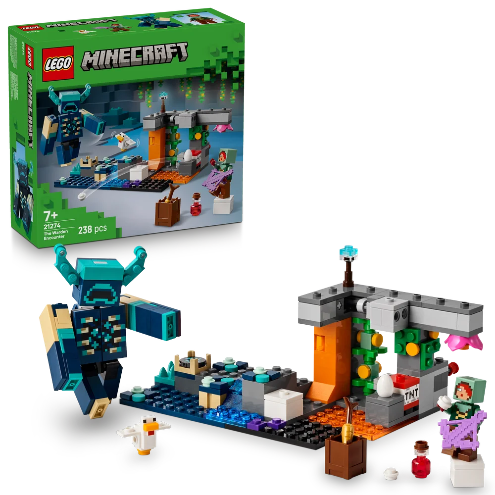 LEGO Minecraft 21274 The Warden Encounter