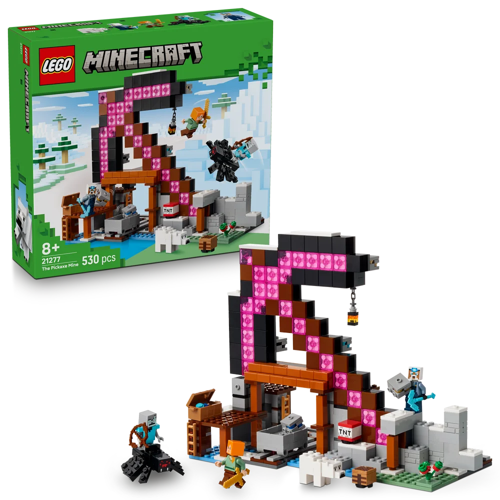 LEGO Minecraft 21277 The Pickaxe Mine