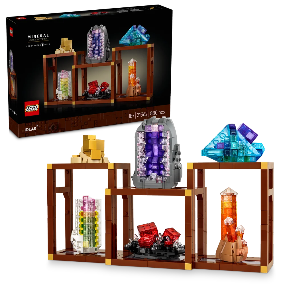 LEGO Ideas 21362 Mineral Collection