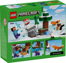 Load image into Gallery viewer, LEGO Minecraft 21583 Steve&#39;s Taiga Adventure