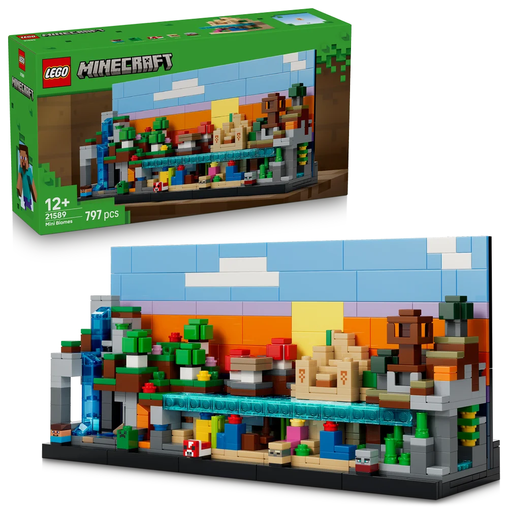 LEGO Minecraft 21589 Mini Biomes