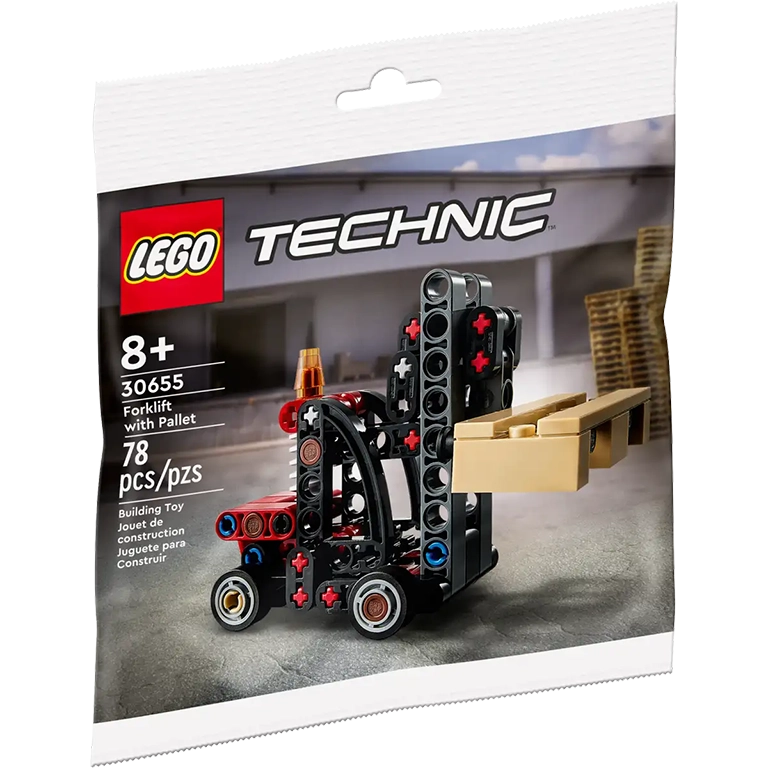 LEGO Technic 30655 Forklift with Pallet - Brick Store