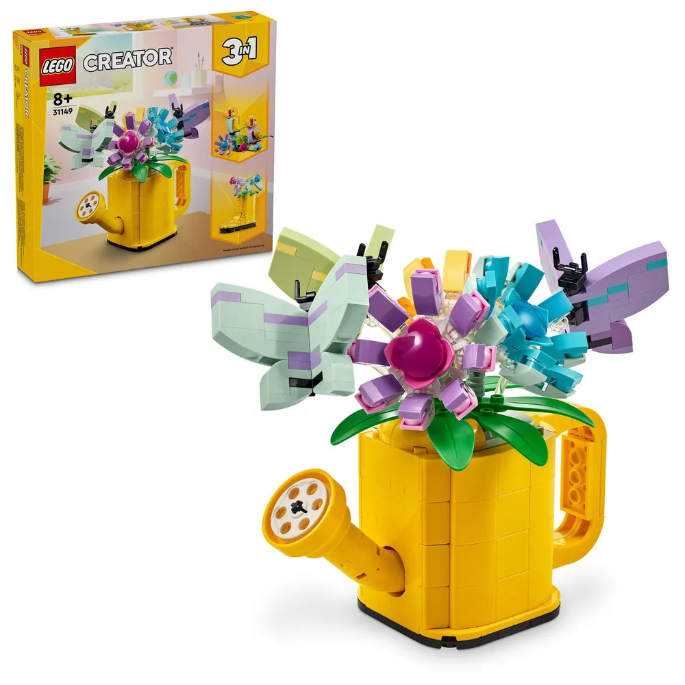 LEGO Creator 3 in 1 31149 Flowers in Watering Can Brick Store NZ