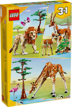 Load image into Gallery viewer, LEGO Creator 3-in-1 31150 Wild Safari Animals - Brick Store