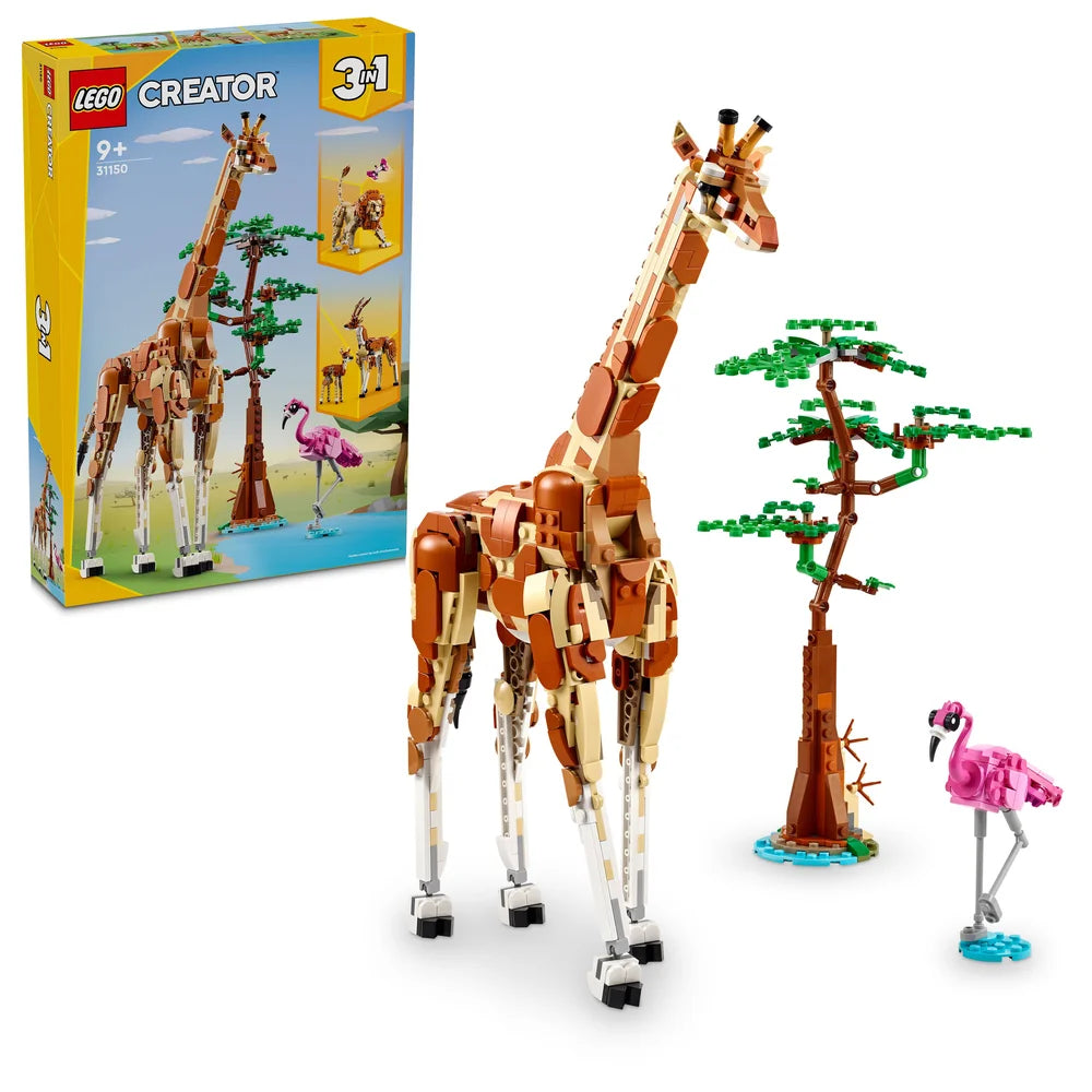 LEGO Creator 3-in-1 31150 Wild Safari Animals - Brick Store