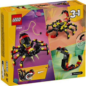 LEGO Creator 3-in-1 31159 Wild Animals: Surprising Spider - Brick Store