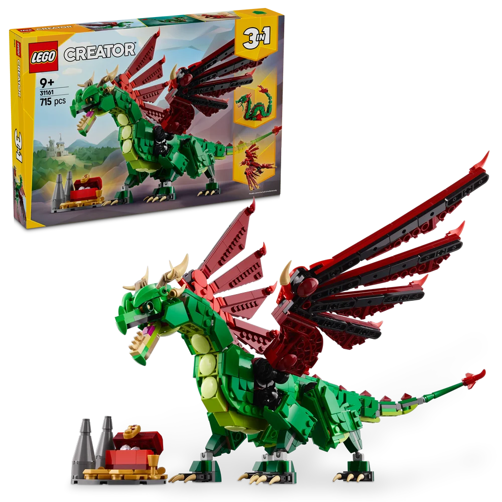 LEGO Creator 3-in-1 31161 Medieval Dragon - Brick Store