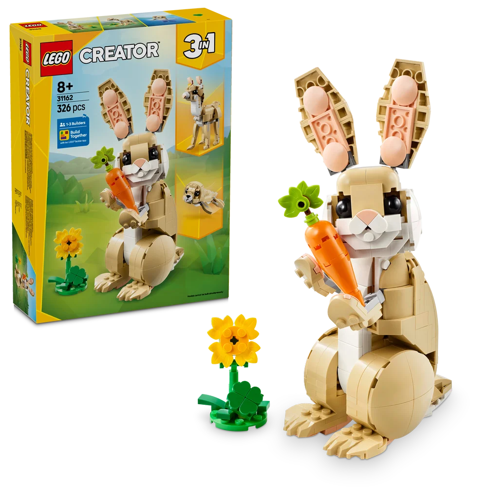 LEGO Creator 3-in-1 31162 Cute Bunny - Brick Store