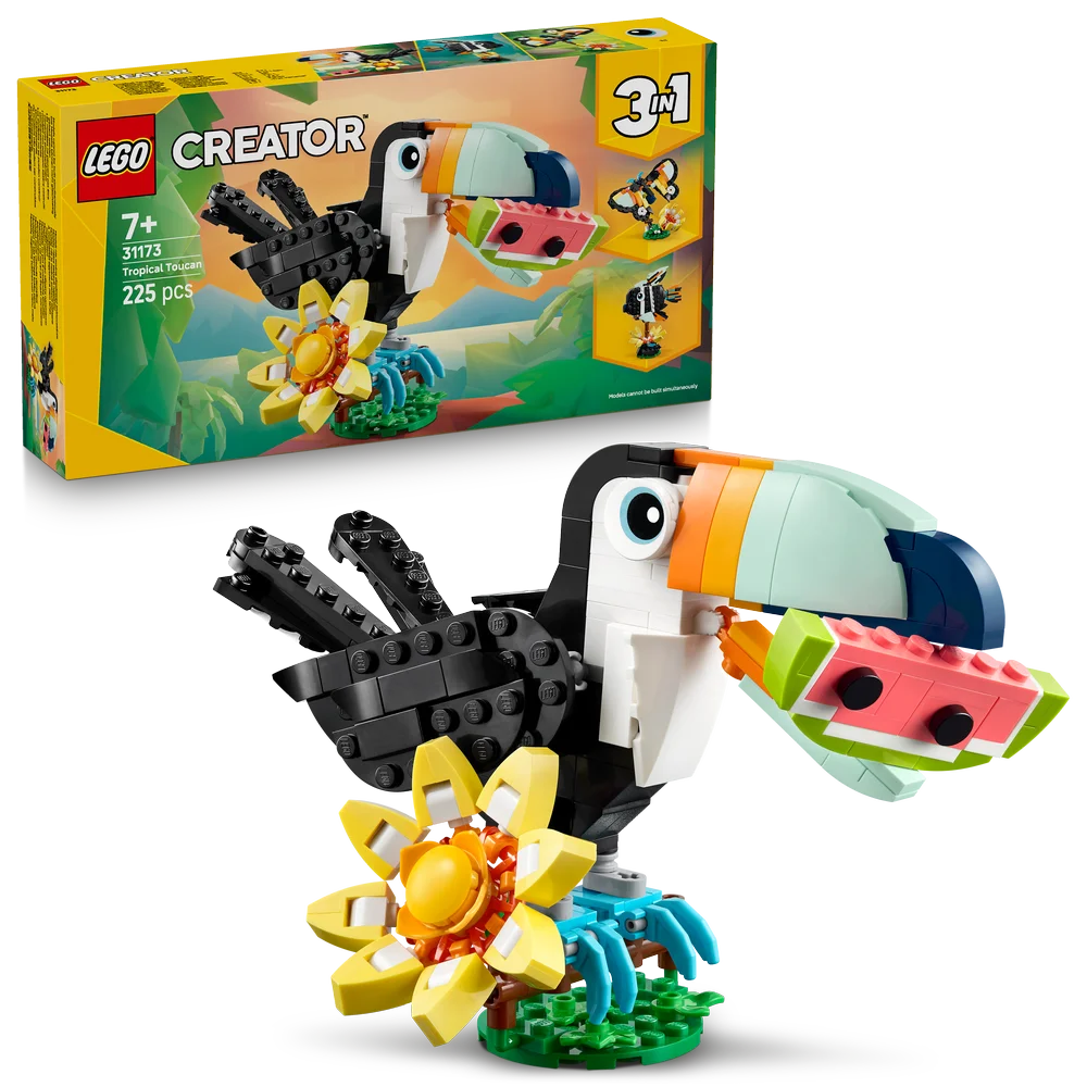 LEGO Creator 3-in-1 31173 Wild Animals: Tropical Toucan
