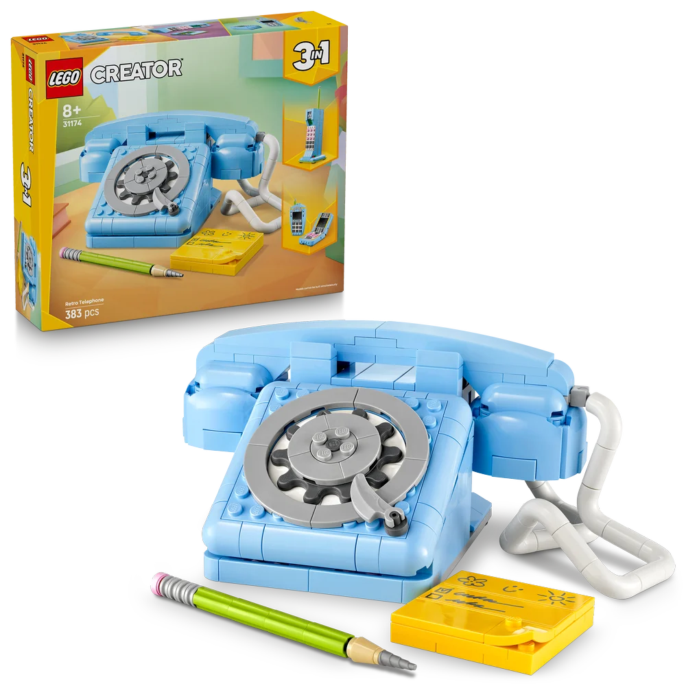 LEGO Creator 3-in-1 31174 Retro Telephone