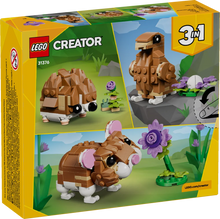 Load image into Gallery viewer, LEGO Creator 3-in-1 31376 Cute Hamster with a Flower