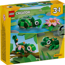 Load image into Gallery viewer, LEGO Creator 3-in-1 31377 Turtle with a Water Lily Flower