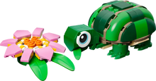 Load image into Gallery viewer, LEGO Creator 3-in-1 31377 Turtle with a Water Lily Flower