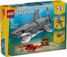 Load image into Gallery viewer, LEGO Creator 3-in-1 31381 Fierce Shark with a Treasure Chest