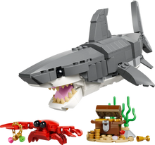 Load image into Gallery viewer, LEGO Creator 3-in-1 31381 Fierce Shark with a Treasure Chest