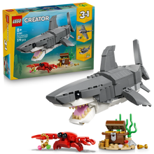 Load image into Gallery viewer, LEGO Creator 3-in-1 31381 Fierce Shark with a Treasure Chest