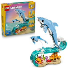 Load image into Gallery viewer, LEGO Creator 3-in-1 31385 Sea Animals: Beautiful Dolphins