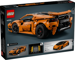 LEGO Technic 42196 Lamborghini Huracán Tecnica Orange - Brick Store