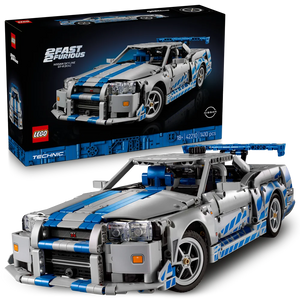 LEGO Technic 42210 2 Fast 2 Furious Nissan Skyline GT-R (R34) Car